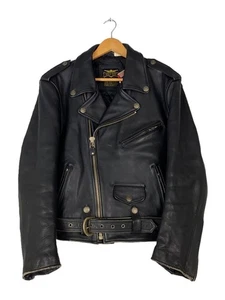 Human Being Double Rider Jacket/M/Leather/Black 2918 - Picture 1 of 6