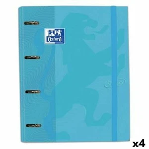 Carpeta de anillas Oxford TOUCH Azul Pastel A4+ [4 Unidades] - Imagen 1 de 2