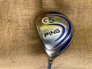 Ping G5 Titanium 10.5° Driver ⛳ Grafalloy ProLaunch Blue 65g Stiff LEFT HAND - Picture 1 of 7