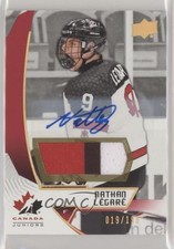 2019 Upper Deck Team Canada Juniors Premium Swatch /199 Nathan Legare #65 Auto