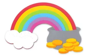 Sizzix Bigz Regenbogen mit Topf Gold Würfel #A11187 Einzelhandel $ 22,99 - Bild 1 von 3