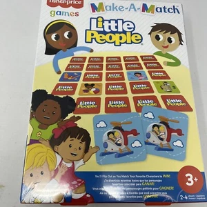 Fisher Price Make-A-Match Little People Game Memory Game Toy NEW - Picture 1 of 2