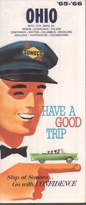 1965 Sunoco Road Map: Ohio NOS - Picture 1 of 1