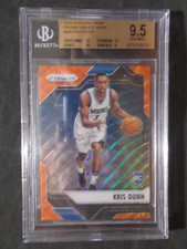 Kris Dunn - Numbered 25/25 - 2016/17 Prizm Orange Wave - Beckett 9.5 W/ 3 10's