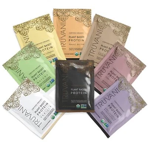 Truvani Vegan Pea Protein Powder | Sample Pack | 20g Organic Plant Based Prot... - Picture 1 of 7