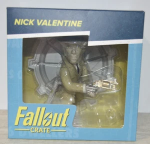 Fallout 4 Figure Nick Valentine Loot Crate Screen Shots Bethesda 2017 Sealed - Picture 1 of 7