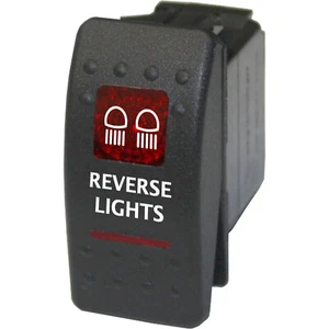 REVERSE LIGHTS 526R Rocker Switch 12V ON-OFF red ATV UTV RTV - Imagen 1 de 1