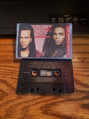 K7 cassette audio tape milli vanilli: the us remix album "all or nothing" - Image 1 of 2