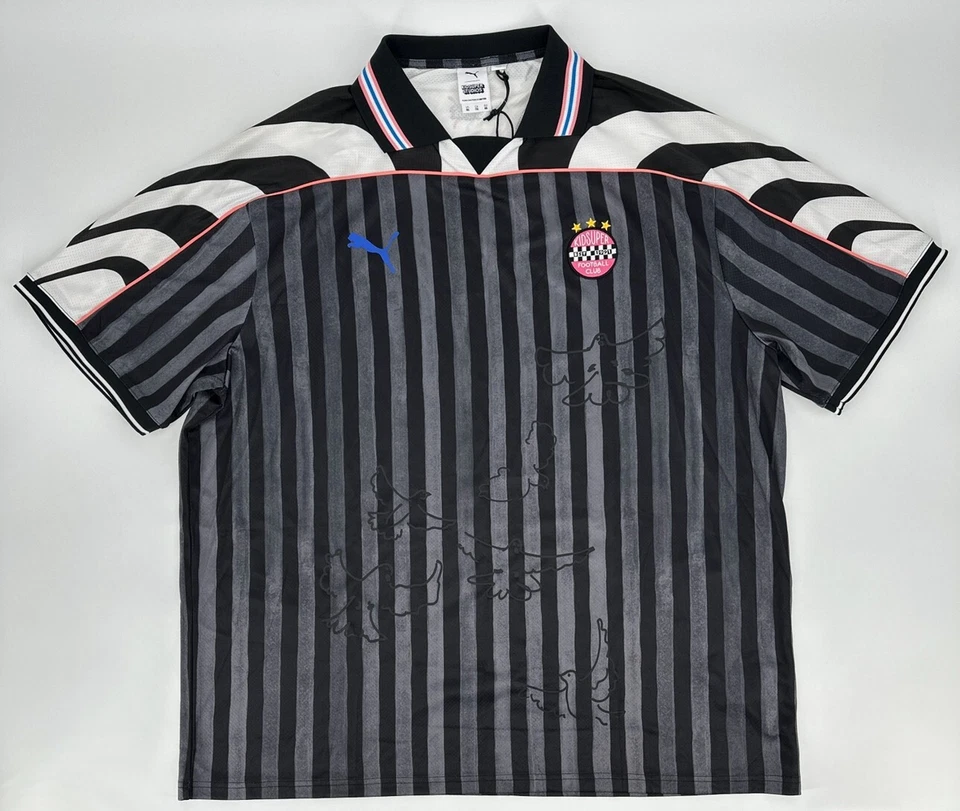 Puma X KidSuper LIMITED SOCCER Jersey Black 598466-01 XXL RARE