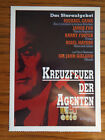 Filmplakatkarte / moviepostercard  Kreuzfeuer der Agenten  Michael Caine