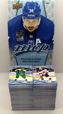 2023-24 Upper Deck MVP ICE BATTLES Single Card Complete Your Set #'s 1-250 RC SP - Image 1 of 2