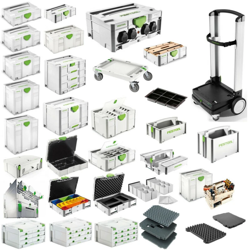 Festool Systainer Werkzeugkoffer Rollbrett Rollwagen TANOS 1 2 3 4 5 PowerHub - Bild 1 von 1