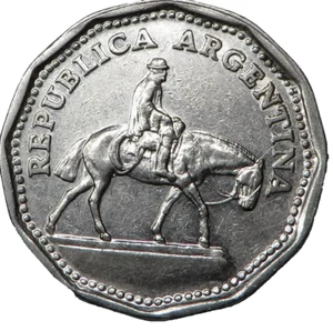 1962 ARGENTINA - 10 Pesos Coin - Very-Nice UNCIRCULATED ๐ Vintage World Coin ๐คฉ - Picture 1 of 2