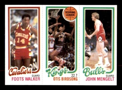 1980 Topps Basketball #163 Walker Birdsong Mengelt NM/MT *e4 - Image 1 of 2