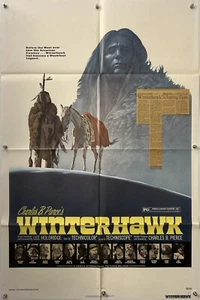 Póster original de la película Winterhawk de una hoja - 1975 - ¡casi como nuevo! - Imagen 1 de 11