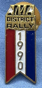 Pin AMA DISTRICT RALLY 1990 - Imagen 1 de 5