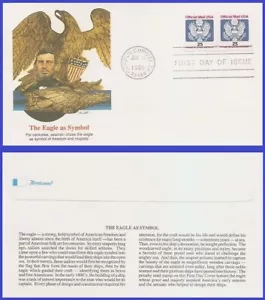 USA5 #O141 U/A FLEETWOOD FDC STR2 Great Seal - Bild 1 von 1