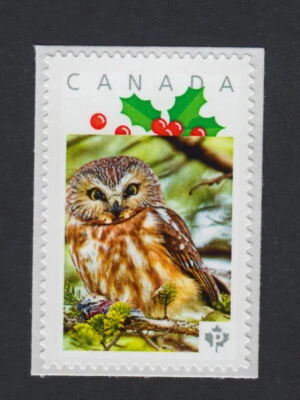 Young Owl = sello postal Canadá 2015 [p15/3ow4/4] Foto 1 de 2