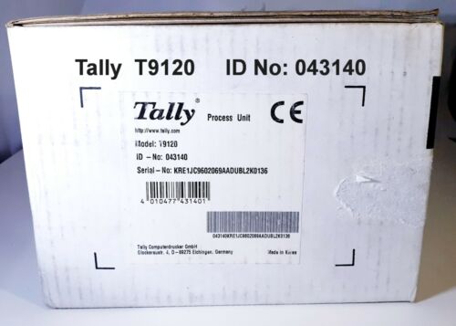 TALLY T9120 PROCESS UNIT ID No 043140 - BLACK  GENUINE SEALED