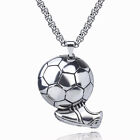 Fashion Football Necklace Soccer Boots Shoes Charm Pendant Sport Style Jewel-P2
