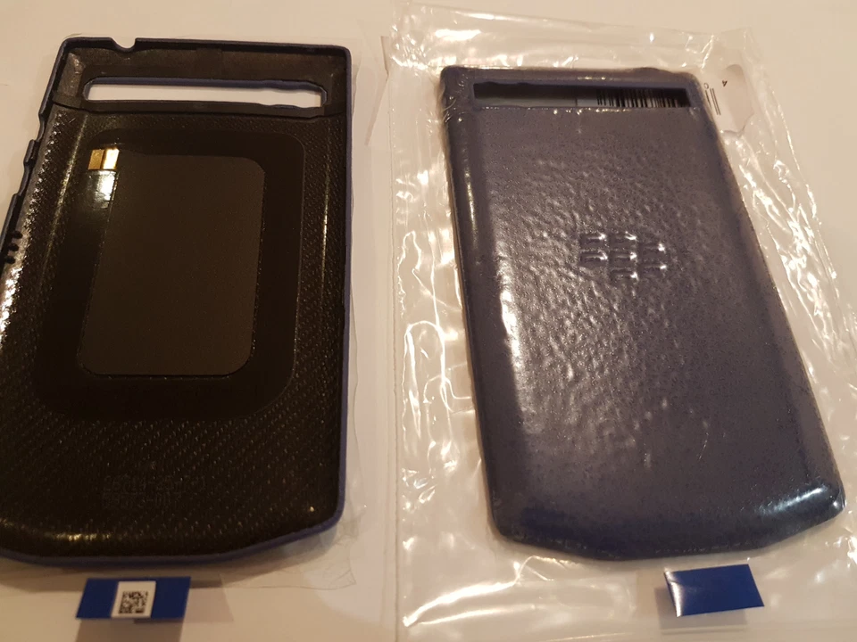 NEW ORIGINAL Blackberry Porsche P9983 P'9983 Back Leather Cover - Battery Door - Image 1 of 1