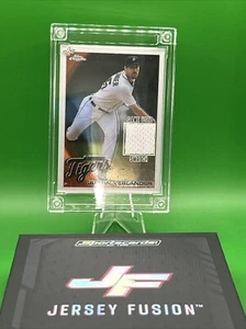 2022 JERSEY FUSION JUSTIN VERLANDER MAY 23, 2009 DETROIT TIGERS GAME USED JERSEY - Picture 1 of 2