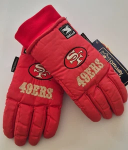 Guantes Wells De Colección NFL San Francisco 49ers Invierno Talla XS Nuevos Desert Dri - Imagen 1 de 4