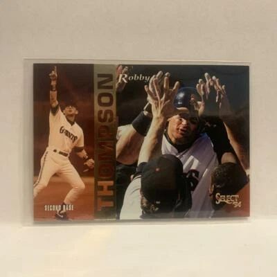 #240 Robby Thompson San Francisco Giants 1994 Score Select Baseball Card HH - Image 1 of 2