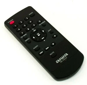 Mando a distancia Aiwa RC-CVL51 DVD original genuino K590 - Imagen 1 de 2