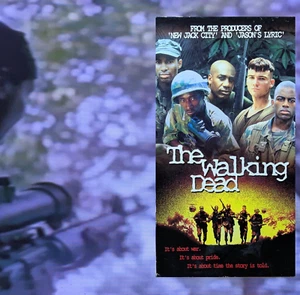 The Walking Dead (VHS 1995) Vietnam War Movie - Tested w/ Case Protector - Bild 1 von 15
