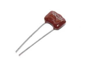 4x MIL spec Glimmer-Kondensator 620 pF / 500 V / 1%, Silver Mica Capacitor, NOS - Bild 1 von 2