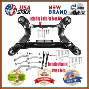 Rear Crossmember for Mercedes C300 W204 W/Tie Rod Control Arm Set of 5 Both Kit - Picture 1 of 12