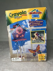 Vintage Rare NOS 1999 Crayola Activity Set Birdhouse Chimes Read! - Picture 1 of 20