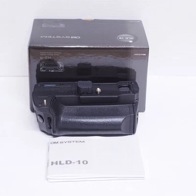 Olympus OM SYSTEM HLD-10 Power Battery Holder - Image 1 of 2