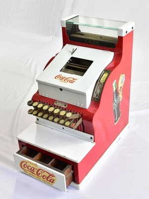 Винтажный кассовый аппарат Coca-Cola - Изображение 1 из 4