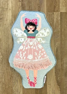 Martha Stewart Weihnachten süßer Nussknacker Freunde Kissen Fee Ballerina 20 Zoll - Bild 1 von 4