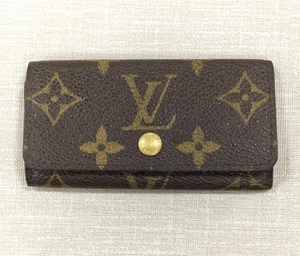 Rank-B Louis Vuitton Multiclés 4 Llaveros Monograma Lona M69517 Marrón - Imagen 1 de 9