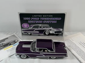 Danbury Mint 1958 Ford Thunderbird Watson Custom Limited Edition #1051/5000 1:24 - Picture 1 of 24