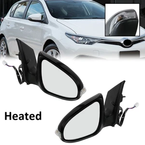 Heated Power Mirror w/ Turn Signal Left & Right For Toyota Corolla 2014-2019 - Picture 1 of 23
