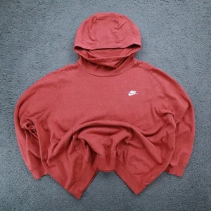 Adidas Red Cosy Pullover Hoodie 3XL Oversized Casual Sport Layer - Picture 1 of 9