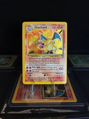 Charizard 004/130 Base Set 2 Holo - with a swirl - Image 1 of 3