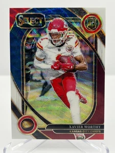 2024 PANINI SELECT XAVIER DIGNO RC 100/149 TRICOLOR PRIZM NO. 224 JEFES - Imagen 1 de 2