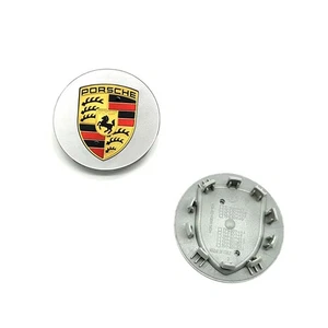Sturdy Robust Heavy-Duty 1PC Anti-Rust Porsche Emblem Wheel Cap for 65/76mm USA - Picture 1 of 13