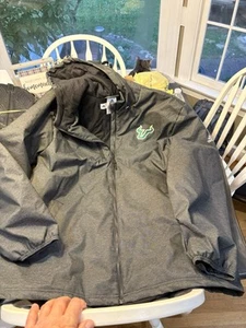 Adidas USF Bulls Team Rain.Rdy Hooded Jacket XL University South Florida Coat - Picture 1 of 7