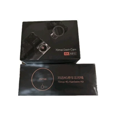 70 Mai Dash Cam A810 4K DVR sigillato GPS + kit UP04 (4G Modulo SIM) - Immagine 1 di 4