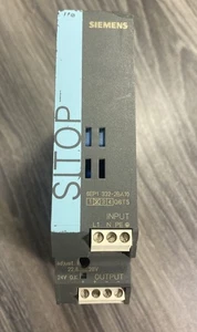 Siemens 6EP1332-2BA10 SITOP SMART Alimentatore 120-230VAC 50/60Hz 24VDC 2,5Amp - Foto 1 di 8
