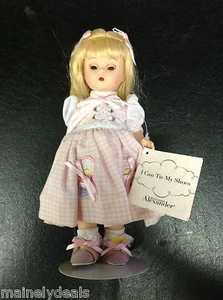I CAN TIE MY SHOES # 36185 - Madame Alexander No Box Doll and Stand Only - Picture 1 of 4