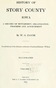 1911 STORY County Iowa IA, History and Genealogy Ancestry Family Tree DVD B38 - Picture 1 of 2