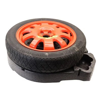 Jaguar XJ X351 2010-2015 rueda de repuesto neumático donut gato y herramientas rojo 18" #B-3-2 Foto 1 de 4