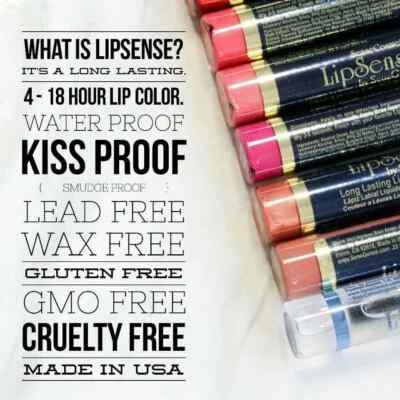 LIPSENSE SeneGence Authentic Full Size Liquid Lipstick Lip Colors - Choose Shade